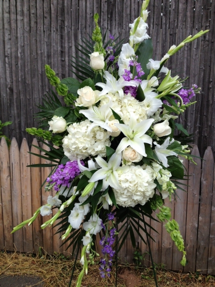 Elegance in Prayer Floral Spray 