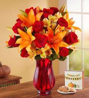 Elegant Autumn Arrangement in Snellville, GA - SNELLVILLE FLORIST