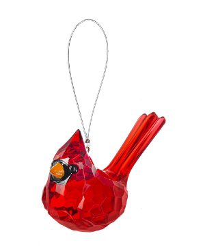 Elegant Cardinal Ornament  Gift Item 