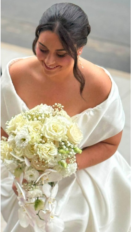 Ivory Elegance Cascading