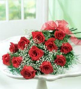 Elegant Dozen,  Wrapped Red,  Pink, Yellow, or Lavender