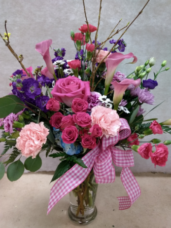 Elegant Easter Vase Arrangement