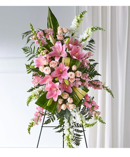 Elegant Embrace Standing Spray