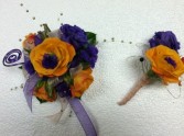 ELEGANT FIRE PROM COMBO PROM FLOWERS