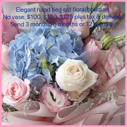 Elegant floral subscription  FLORAL SUBSCRIPTION 