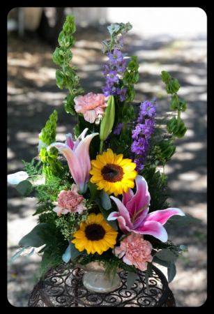 Elegant Garden Blooms 