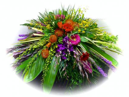 Elegant Garden Casket Spray