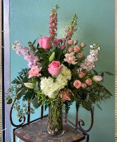 Elegant Lady Vase Arrangement 