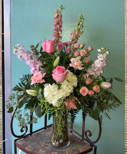 Elegant Lady Vase Arrangement 