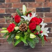 Elegant lilies and roses Arrangement