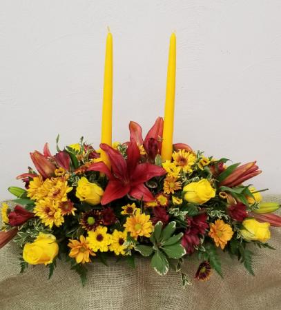 Elegant Lily Centerpiece fresh