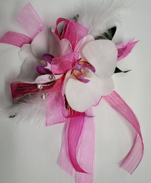 Elegant Orchids corsage