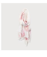 Elegant Pastel Pink Scarf 