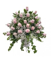Elegant Pink Rose urn 