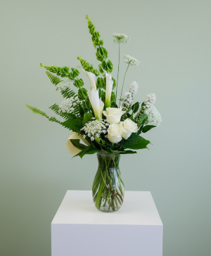 Elegant Tribute Vase Arrangement