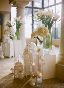 Elegant White Ceremony  