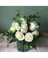 Elegant White Roses CFP7-41