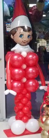 Elf On the Shelf  Balloon. BOUQUET 