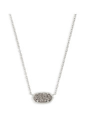 Elisa Necklace Rhodium 