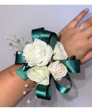 Emerald Corsage 
