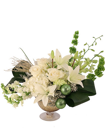 Emerald Enchantment Flower Arrangement in Delray Beach, FL | Delray Beach Flower Market