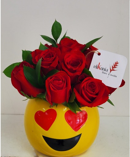 Emoji Love Heart Love Arrangement