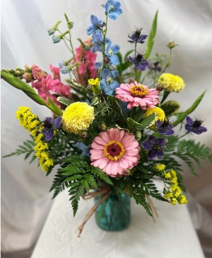 Summer Local Bloom Special Vase Arrangement 