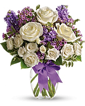 Enchanted Cottage vase bouquet