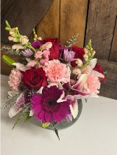 Enchanted Garden Bloom Bowl Flower Arrangement
