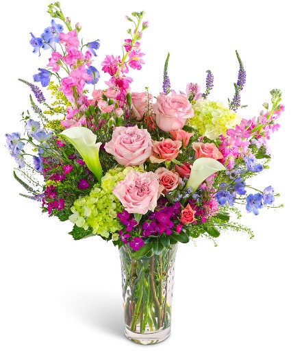 Enchanted Meadow of Petals Flower Arrangement