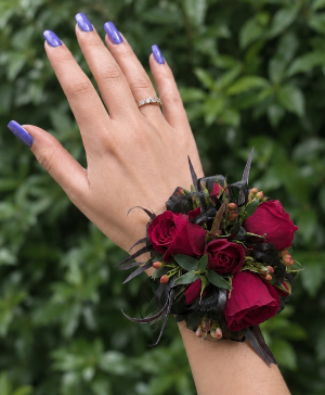Enchanted Noir Corsage
