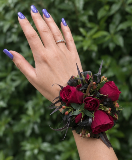 Enchanted Noir Corsage