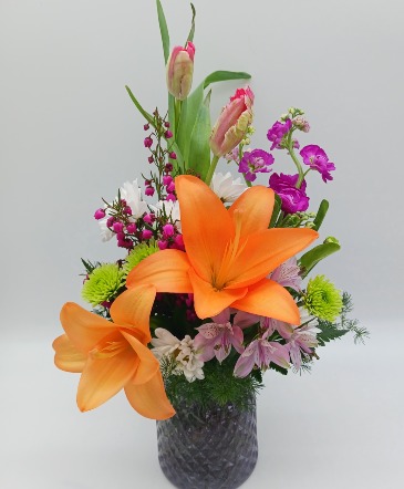 Enchanting Courtyard Floral Bouquet  in Presque Isle, ME | COOK FLORIST, INC.