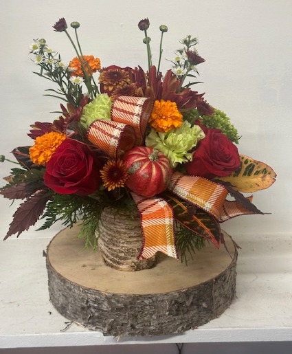 Enchanting harvest 2 petite arrangement
