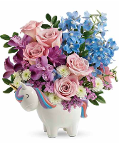 Enchanting Pastels Unicorn Bouquet 