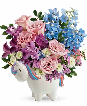 Enchanting Pastels Unicorn Bouquet 