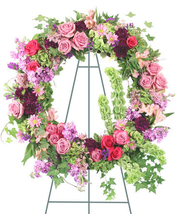 Ever Enchanting Standing Wreath in Frankfort, KY | LOUISE'S FLOWERLAND