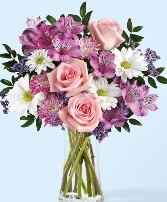 Enchantment Bouquet Pink, Lavender, White 