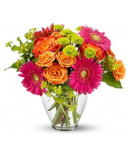 End of the Rainbow Flower Arrangement