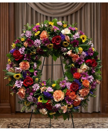 Endless Memories Sympathy Wreath  in Winnipeg, MB | CHARLESWOOD FLORISTS