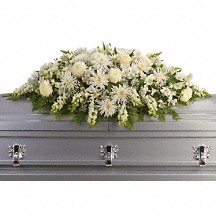 Enduring Light  Casket Spray