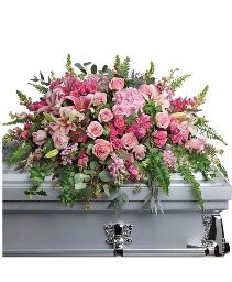 Enduring Memories Casket Spray 