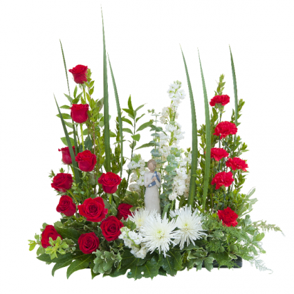 Enduring Strength Willow Arrangement