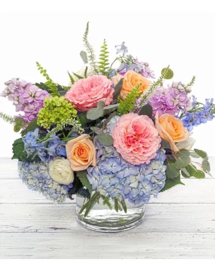 English Cottage Bouquet Centerpiece