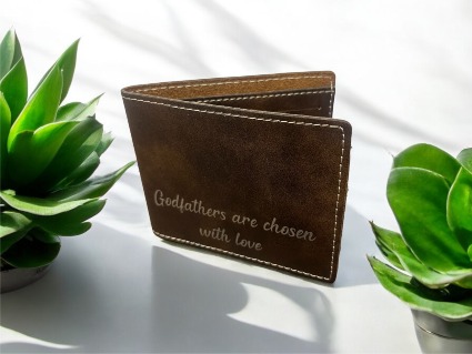 Engravable Wallet Christening