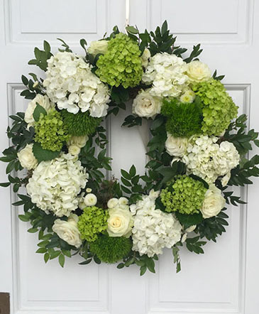 Enticing Emerald Wreath in Fort Smith, AR | Blossom Box