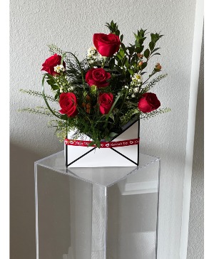 Envelope of love.. Floral Arrangement