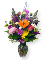 Erimanthos Mixed Garden  Mixed Garden Vase Arrangement 