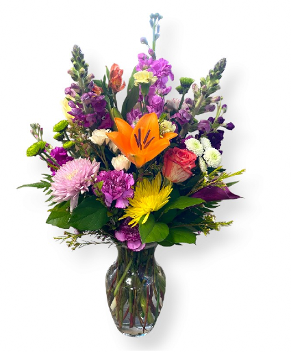 Erimanthos Mixed Garden  Mixed Garden Vase Arrangement 