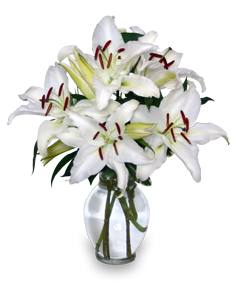 CASA BLANCA Ramo de Flores in Albany, NY | Ambiance Florals & Events